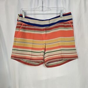 Outback Red Striped Shory Trendy Shorts Size 10